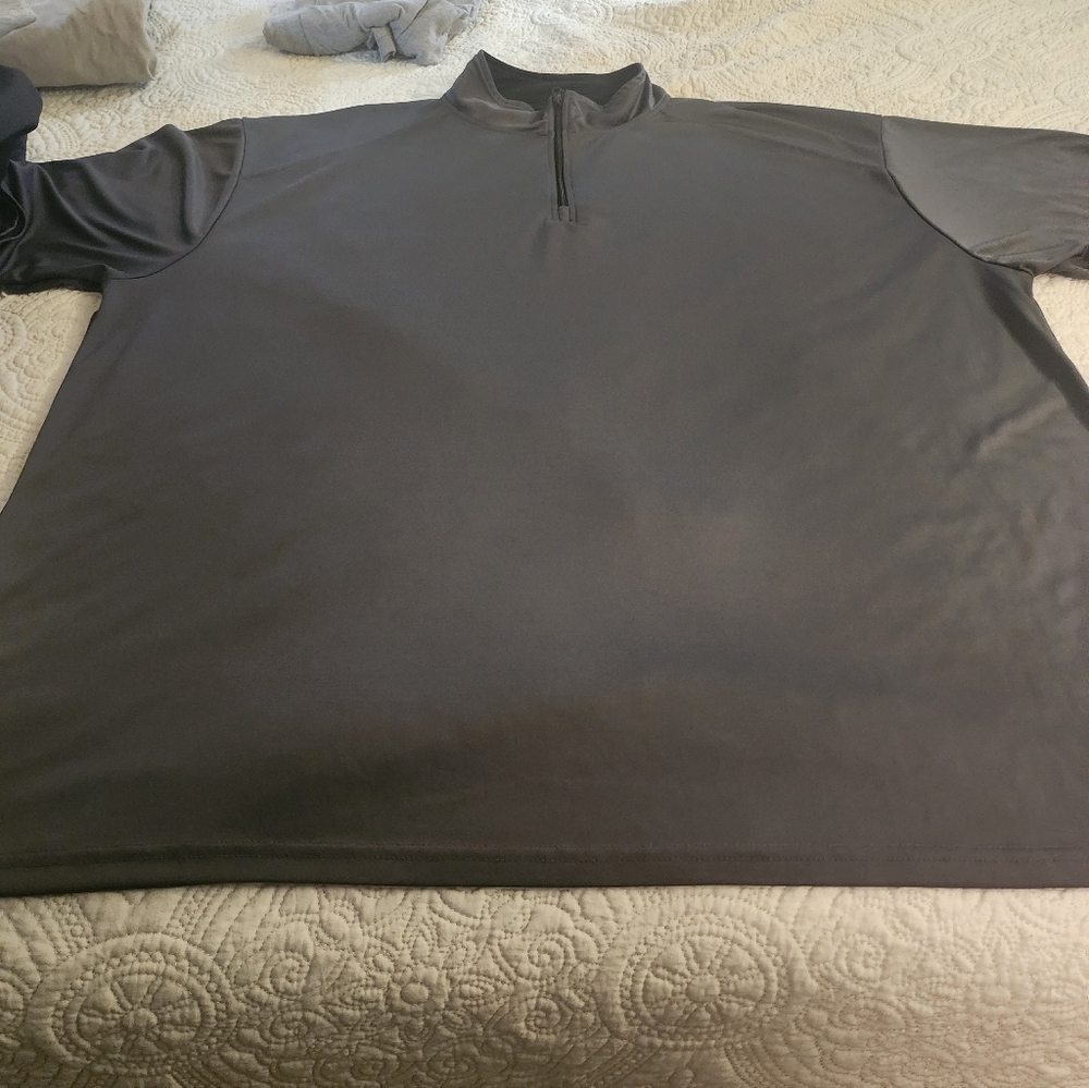 Men's Quarter-Zip Performance Shirt - Black